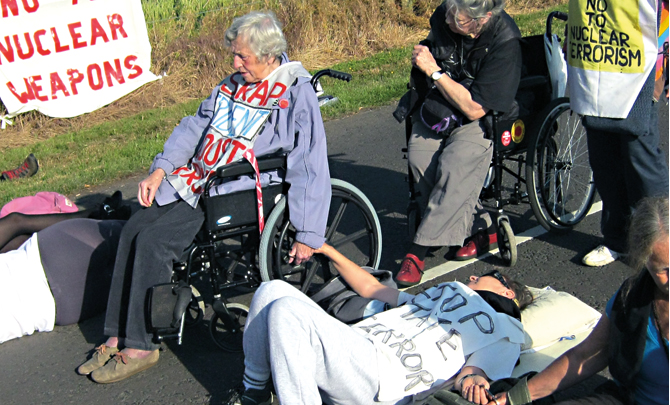 Christian activist: Combatting Trident