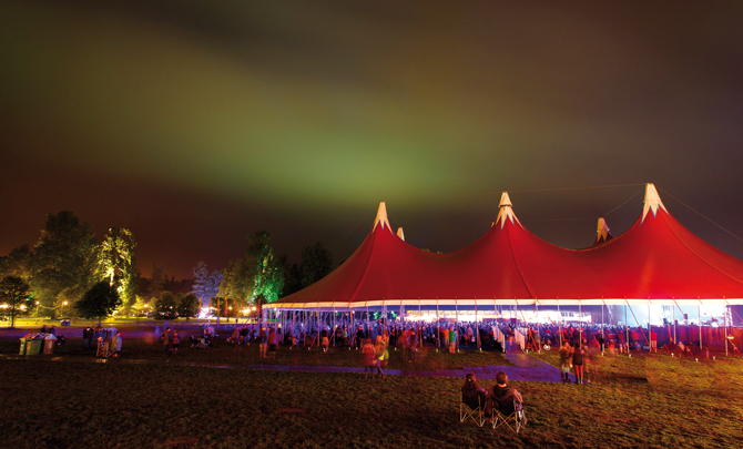 A feast at the festival